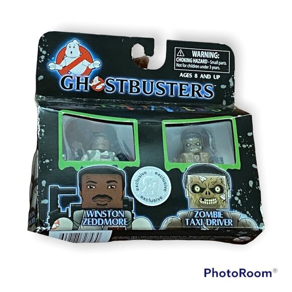 Ghostbusters Minimates TRU Wave 2 Winston Zeddmore & Zombie Taxi Driver - Picture 1 of 3